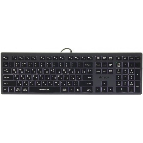Клавиатура A4Tech FX60 USB Grey White backlit