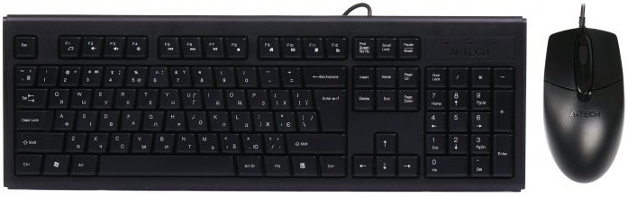 Комплект A4Tech KR-8372S Black (4711421954853) фото1