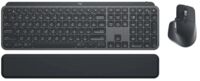 Комплект Logitech MX Keys for Business UA Graphite + Desk Mat Studio Series Mid Grey (MX920-010933)
