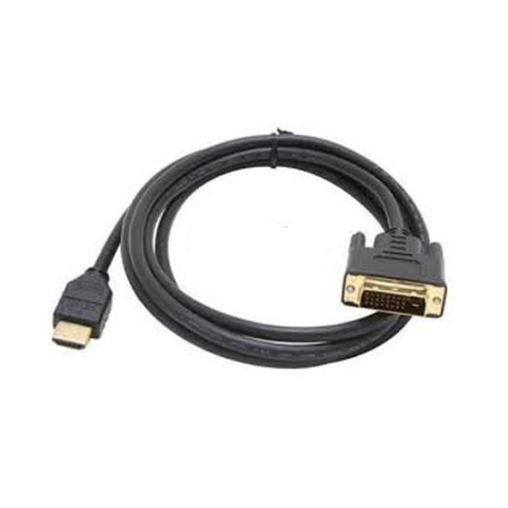 Кабель HDMI M to DVI M 1.8m 24+1pin Patron (CAB-PN-DVI-HDMI-18) фото1