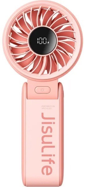 Вентилятор Jisulife Handheld Fan Life 7 (3600 mAh) pink фото1