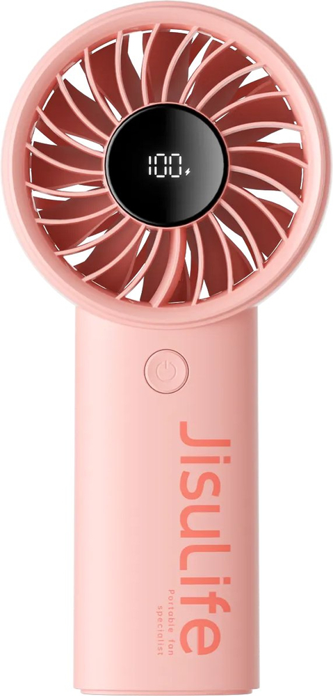 Вентилятор Jisulife Handheld Fan Life 4 (3600mAh) Pink (1192737) фото1