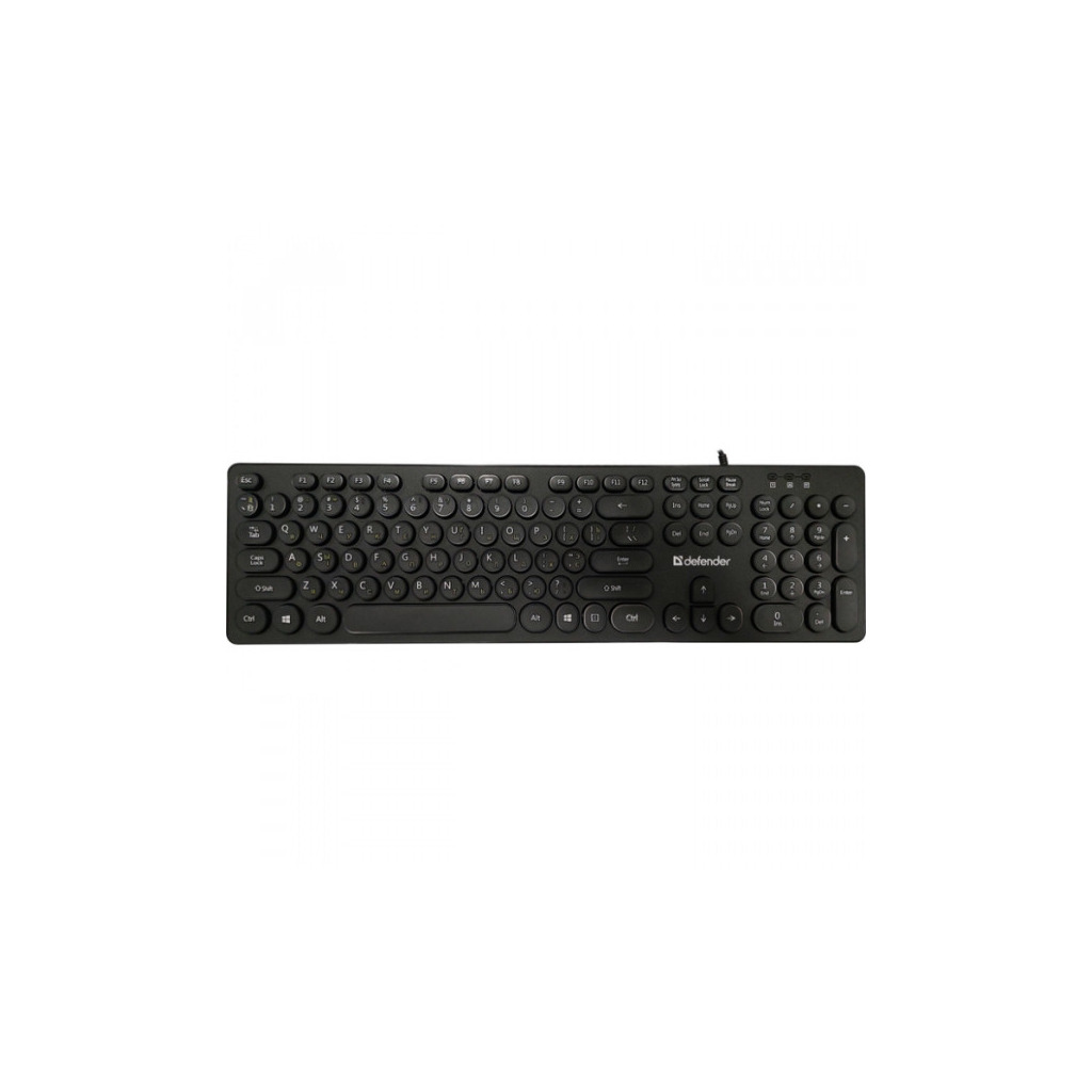Клавиатура Defender Accord KM USB UA Black (450250) фото1