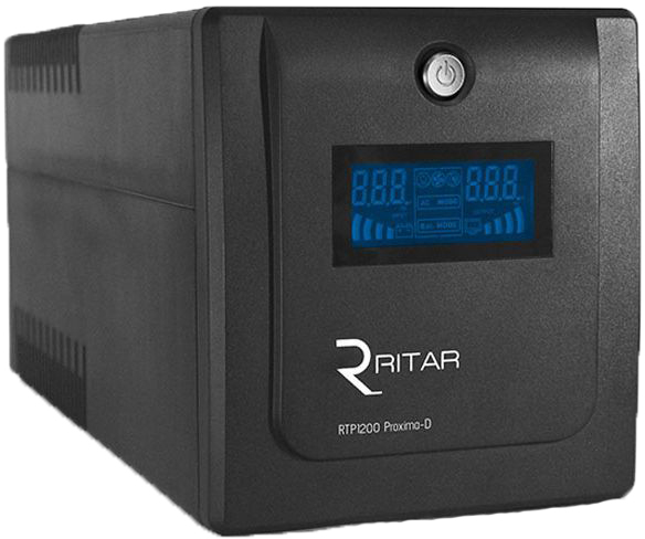ДБЖ Ritar RTP1200 (720W) Proxima-D (RTP1200D) фото1