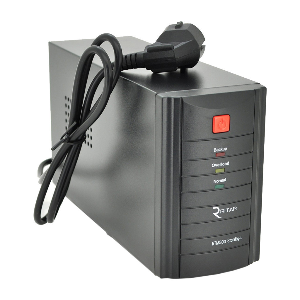 ДБЖ Ritar RTM500 (300W) Standby-L (RTM500L) фото1