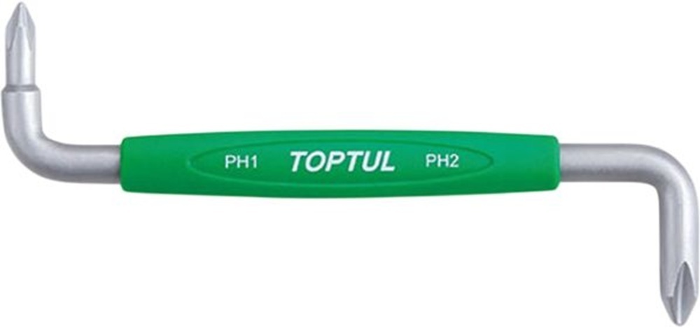 Отвертка Toptul ворот крестовая S-образная PH1xPH2 (FBKA0102) фото1