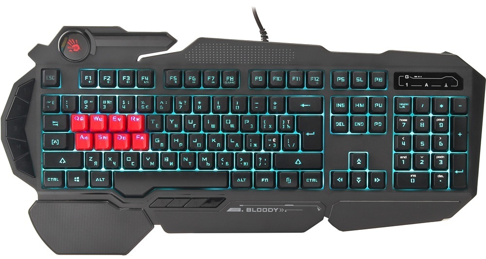 Ігрова клавіатура A4Tech Bloody B318 USB Black (4711421980470) фото1