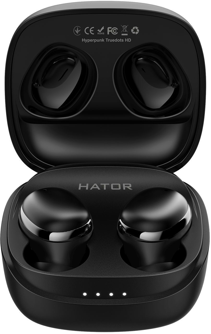 Ігрова гарнітура Hator Hyреrpunk Truedots HD SyncHUB Black (HTA411) фото1