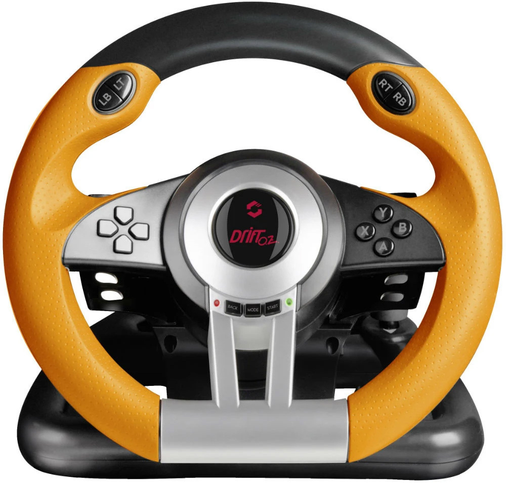 Руль Speedlink DRIFT O.Z. Racing Wheel PC, Black-orange (SL-6695-BKOR-01) фото1