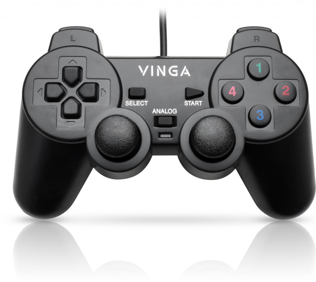 Геймпад Vinga VG1 Black (VG1 Black) фото1