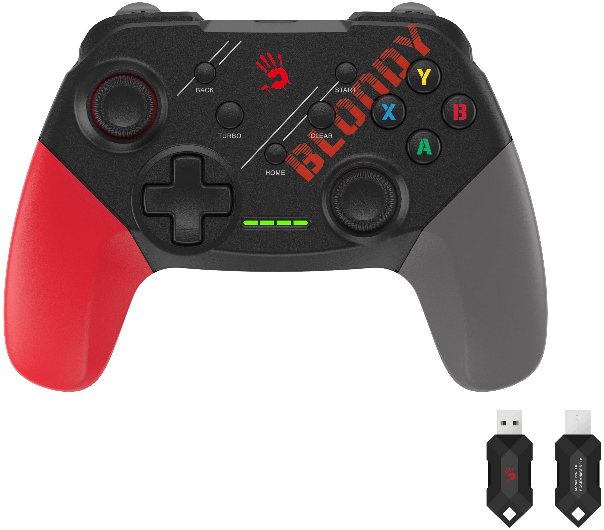 Геймпад A4Tech Bloody GPW50 Wireless/USB Sports Red (4711421995665) фото1