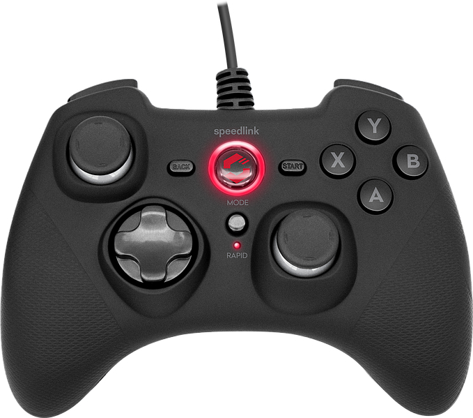 Геймпад Speedlink RAIT PC/PS3/Switch Black (SL-650010-BK) фото1