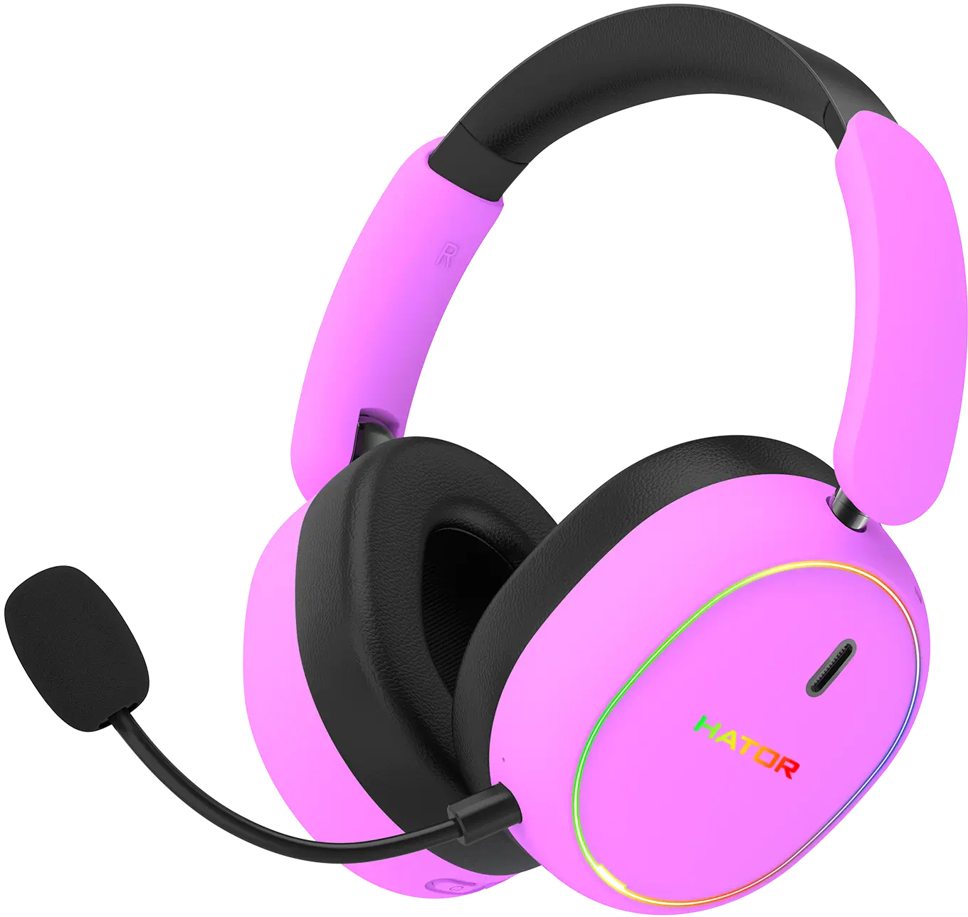 Ігрова гарнітура Hator Phoenix 2 Wireless Cyber Violet (ESH42) фото1