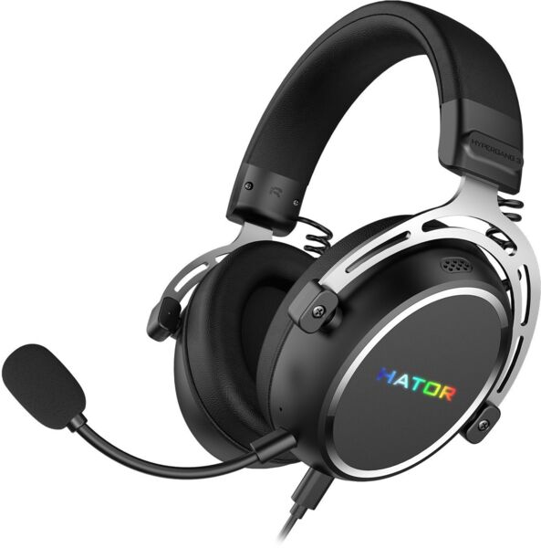 Игровая гарнитура Hator Hypergang 3 Hi-Res USB Black (ESH50)