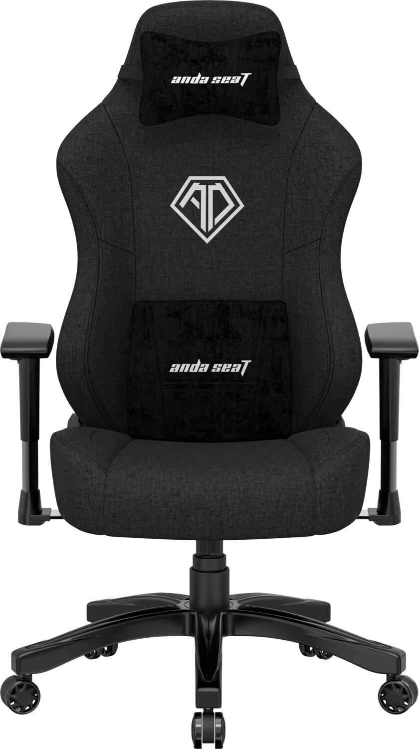 Кресло игровое Anda Seat Phantom 3 Fabric Size L Black (AD18Y-06-B-F)