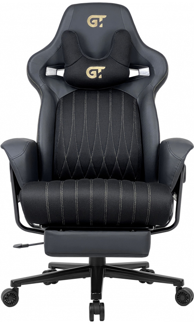 ≡ Крісло ігрове GT Racer X-7484 Fabric Black XL – купити в Києві