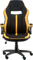 Кресло игровое Special4You Prime Black/Yellow (E5548)