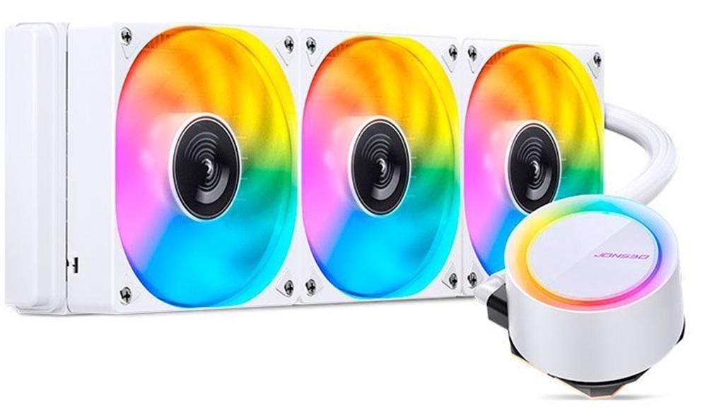 Система рідинного охолодження JONSBO TG-360 White (TG-360 White) фото1