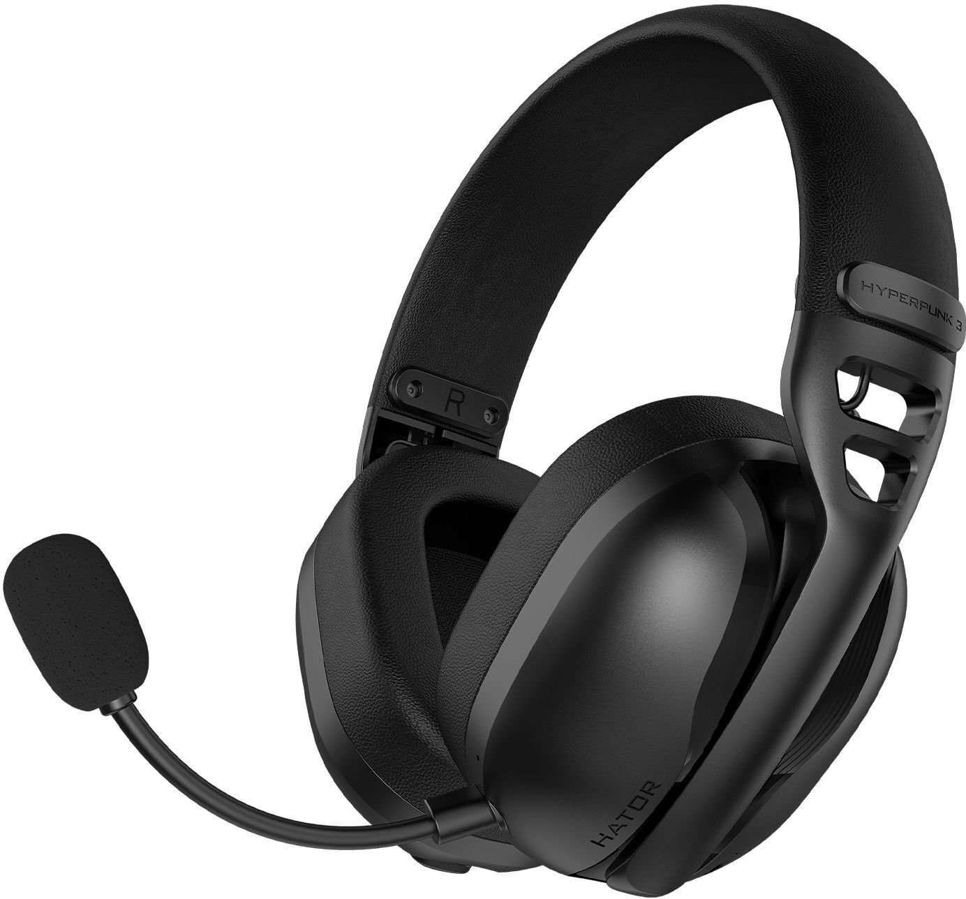 Ігрова гарнітура Hator Hyperpunk 3 Hi-Res Wireless Black (ESH15) фото1