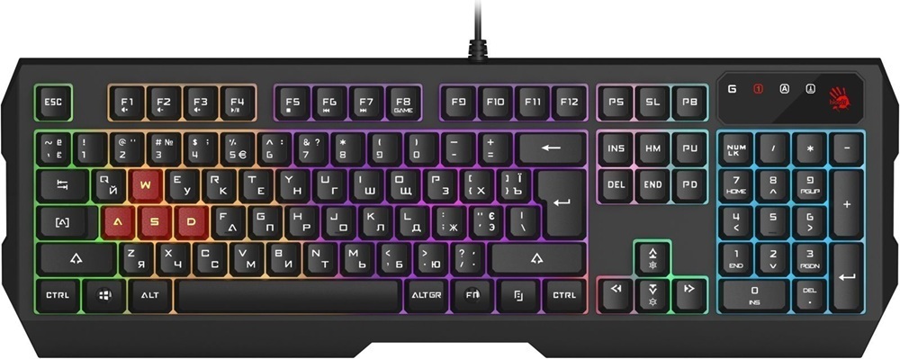 Игровая клавиатура A4Tech Bloody B135N USB Black (4711421977678) фото1