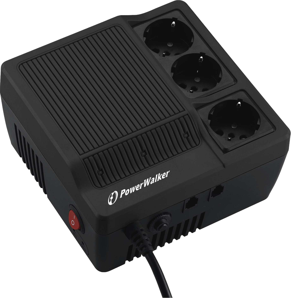 Стабилизатор напряжения PowerWalker AVR 1000VA (10120301) фото1