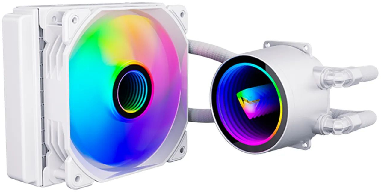 Система рідинного охолодження Machenike LC-120-RGB White (LC-120-RGB WHITE) фото1