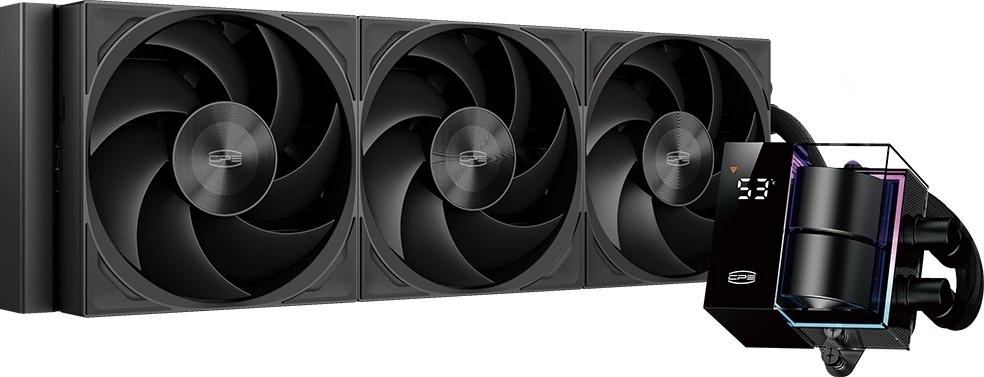 Система жидкостного охлаждения PcCooler DS360 Pro Digital BK (DS360 Pro Digital BK) фото1
