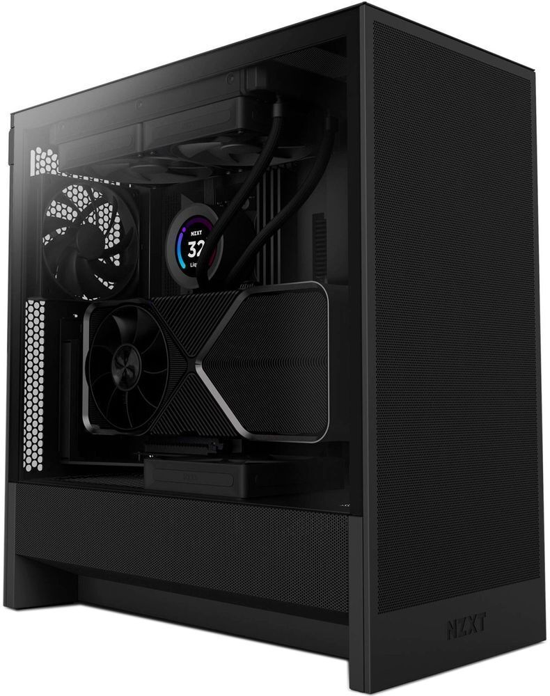 Корпус для ПК NZXT H5 Flow Compact (CC-H52FB-01)