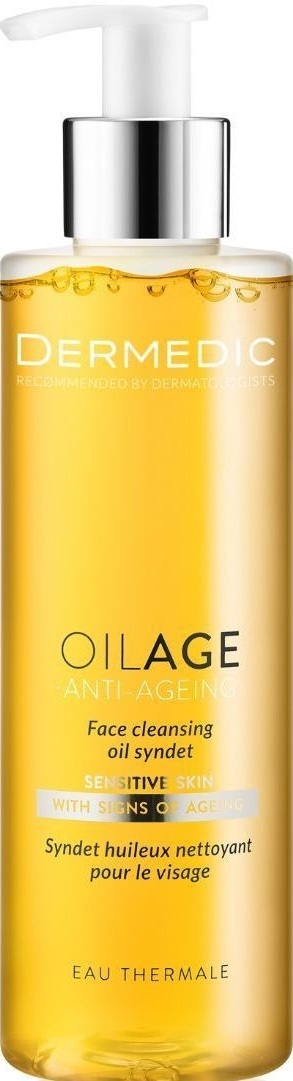 Гидрофильное масло Dermedic Oilage Face Cleansing Oil Syndet 200 мл (5901643174682) фото1