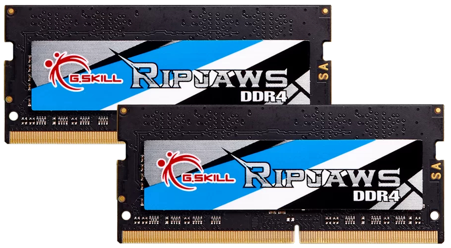 Память для ноутбука G.Skill Ripjaws DDR4 3200 32GB (2x16GB) SoDIMM (F4-3200C22D-32GRS)