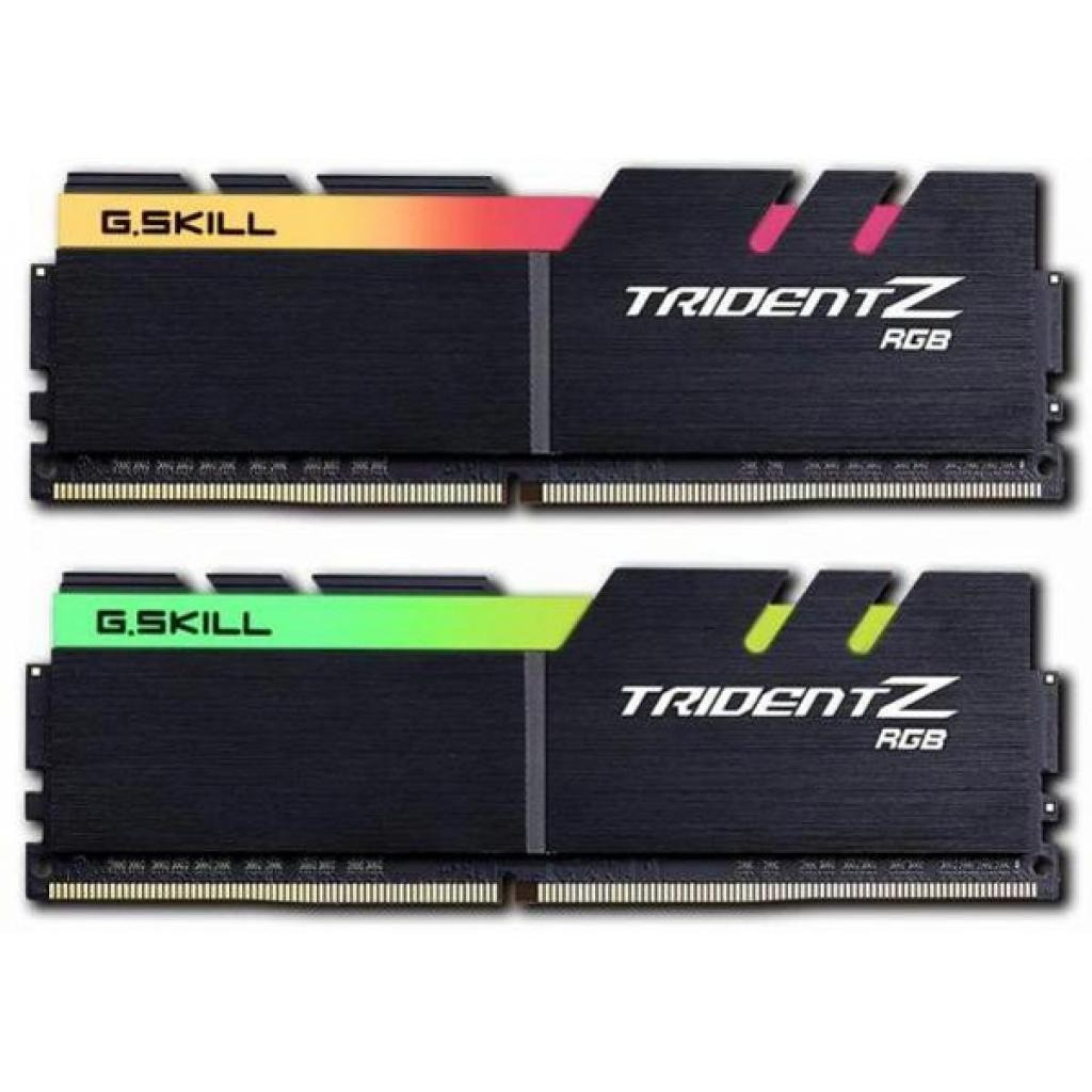 Память для ПК G.Skill TridentZ RGB Black DDR4 3600 16GB (2x8GB) (F4-3600C18D-16GTZR) фото1