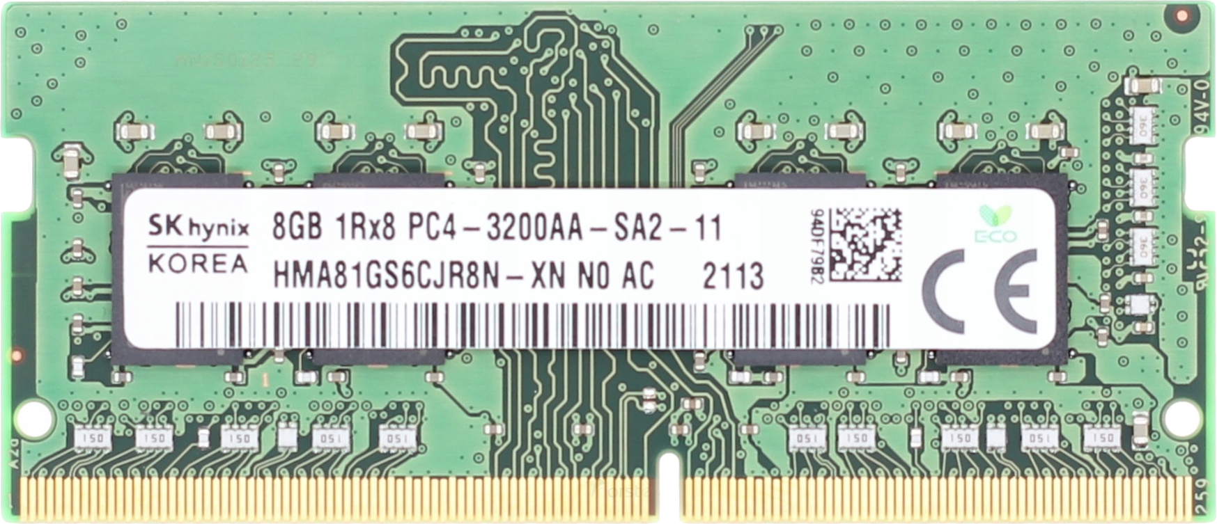 Память для ноутбука Hynix DDR4 3200 8GB SoDIMM (HMA81GS6CJR8N-XN) фото1
