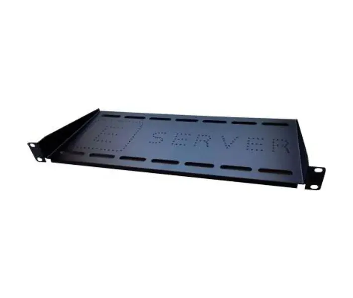 Полка Eserver 19", 1U, глубина 200 мм, Black (PK-1U-200-B) фото1