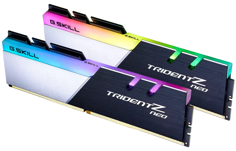 Память для ПК G.Skill TridentZ NEO DDR4 3200 32GB (2x16GB) (F4-3200C16D-32GTZN)
