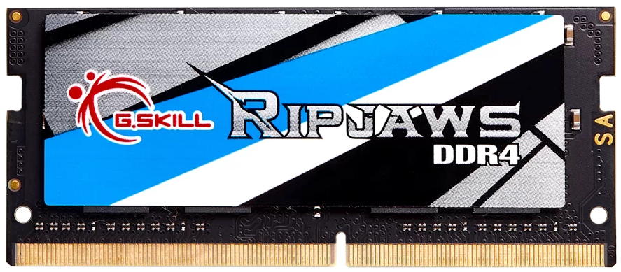 Память для ноутбука G.Skill Ripjaws DDR4 2666 16GB SoDIMM (F4-2666C19S-16GRS) фото1