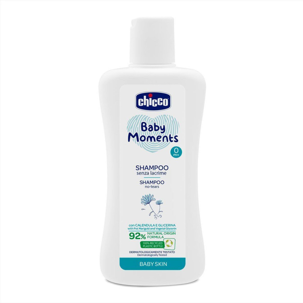 Детский шампунь Chicco Без слез Baby Moments 200 мл (10584.00) фото1