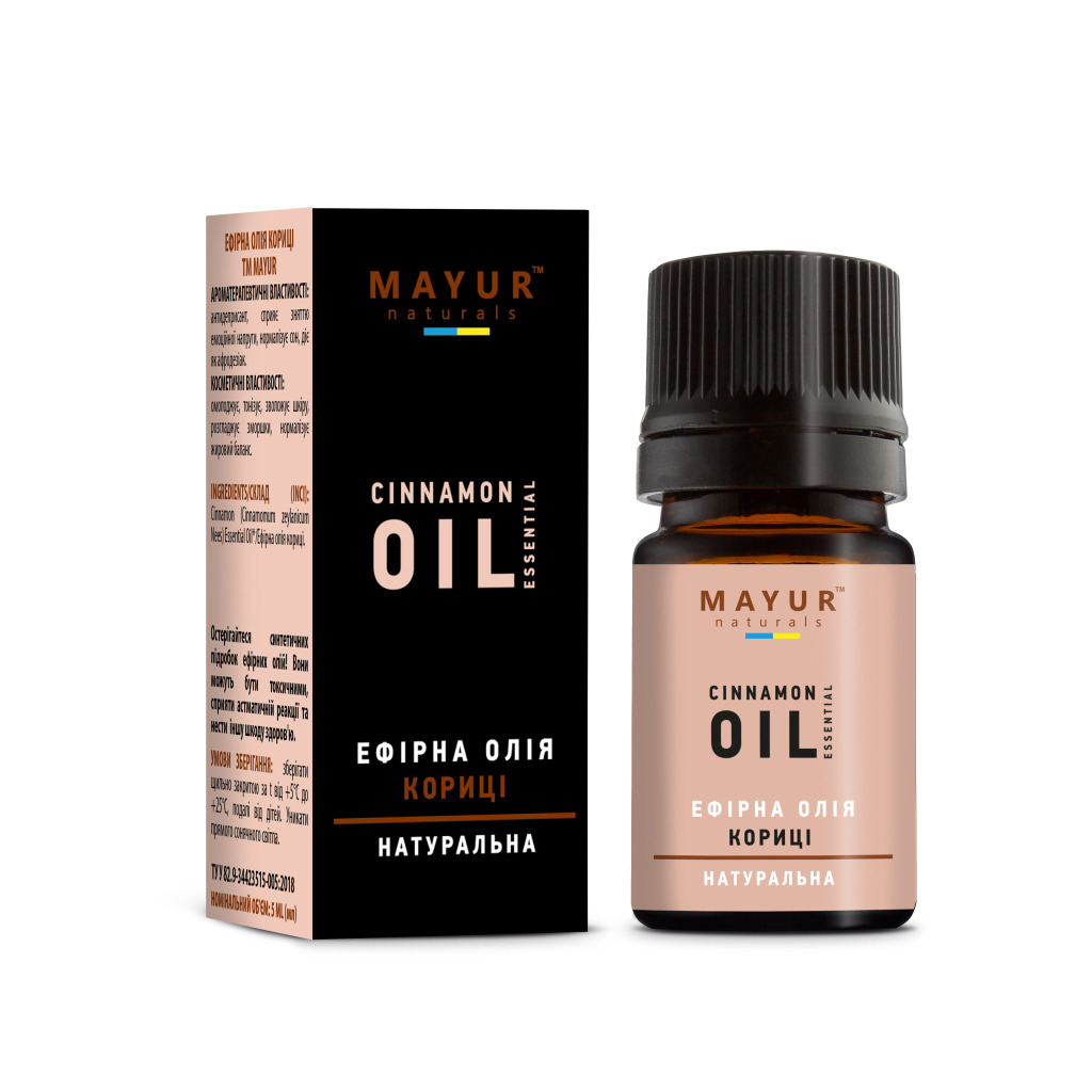 Эфирное масло Mayur Корицы 5 мл (4820189561484) фото1