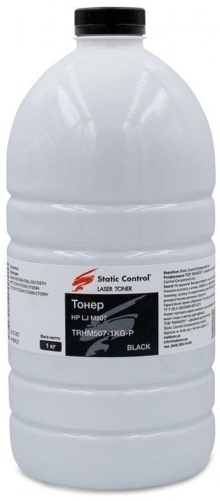 Тонер Static Control HP LJ M507 1кг (TRHM507-1KG-P) фото1