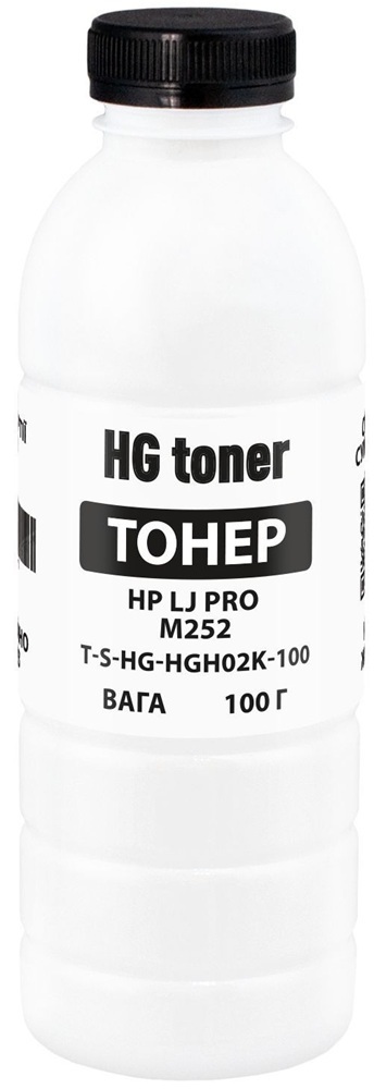 Тонер HG HP CLJ Pro M252 100г, black (TSM-HGH02K-100) фото1