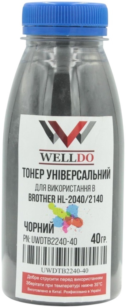 Тонер Welldo Brother TN-1075/TN-1095 /TN-2335/TN-2375, фасовка, 40г (UWDTB2240-40) фото1