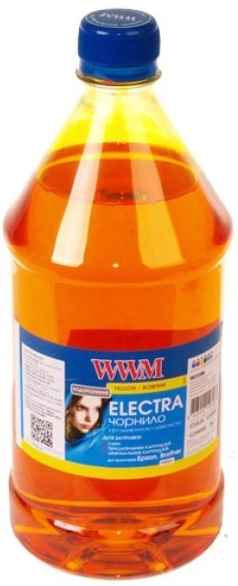 Чернила WWM EPSON Universal Electra Yellow Pigment 1000г (EU/Y-4) фото1