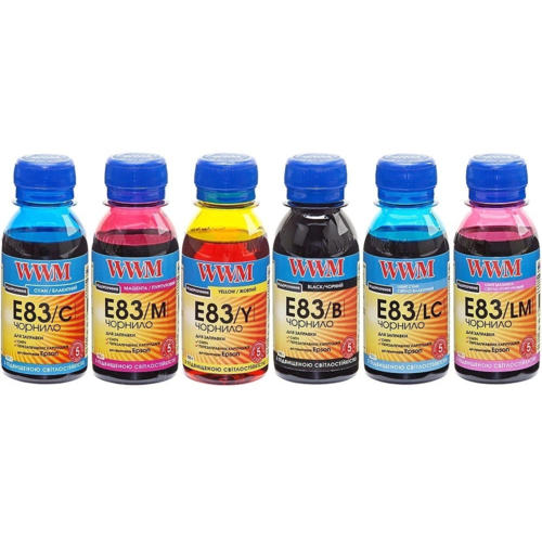 

Чернила WWM EPSON StPhoto R270/290 Set Pigment (E83SET-2)