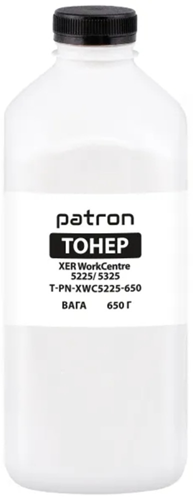 Тонер Patron XEROX WC 5225/5325 (106R01305/006R01160) 650г (PN-XWC5225-650) фото1