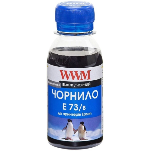 Чернила WWM Epson Stylus CX3700/TX119/TX419 Black Water-soluble 100г (E73/B-2)