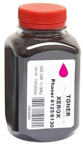 Тонер AHK Xerox Phaser 6125/6130 бутль 50г Magenta (1503040) фото1