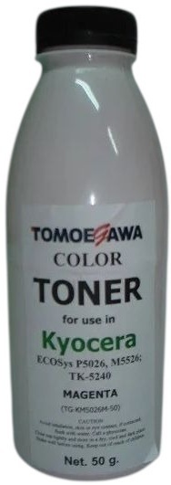 Тонер Tomoegawa Kyocera TK-5240 (50г) Magenta (TG-KM5026M-50) фото1