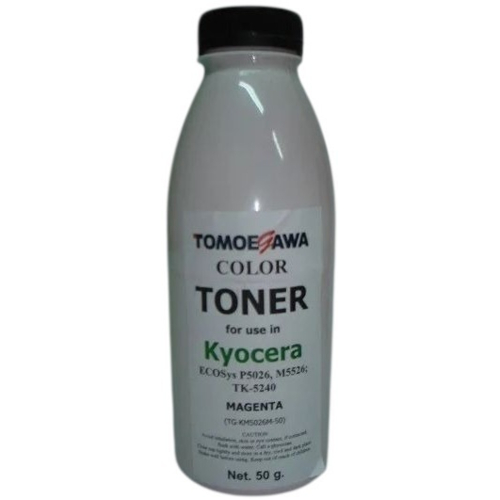 Тонер Tomoegawa Kyocera TK-5240 (50г) Magenta (TG-KM5026M-50)