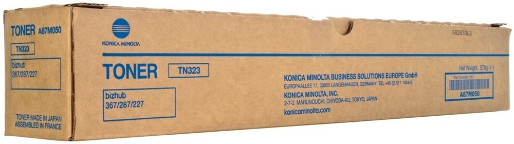 Тонер Konica Minolta TN-323 black (A87M050) фото1