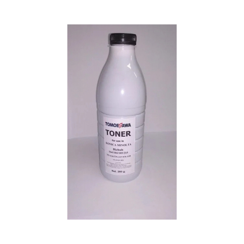 Тонер Tomoegawa Konica Minolta Bizhub 164/184/185/215/226, TN-116/TN-118, 280г (TG-K164-280)