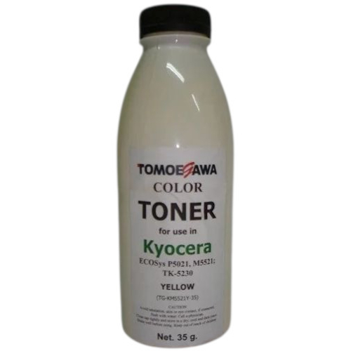 Тонер Tomoegawa Kyocera TK-5230 (35г) Yellow (TG-KM5521Y-35)
